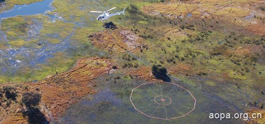 加拿大Geotech公司的航空勘探作业