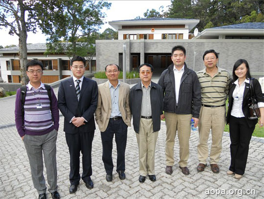 AOPA-China代表团拜访中国驻开普敦总领馆
